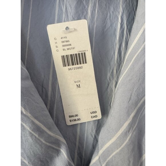 NWT Size M - Anthropologie The Dylon Short-Sleeve Wide-Placket Top (NWT US$98) - Picture 3 of 16